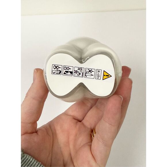 Anissa Kermiche Popotin Bum Candle Glass Clear White 100G - Picture 4 of 5